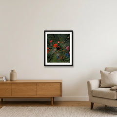 Floral Arrangement No 8 — 40×50cm, 16×20" Black Frame