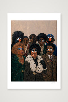 D is for Dapper — A4 (21×30cm, 8×12") Print only