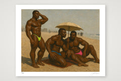 Hollywood Beach — 50×40cm, 20×16" Print only